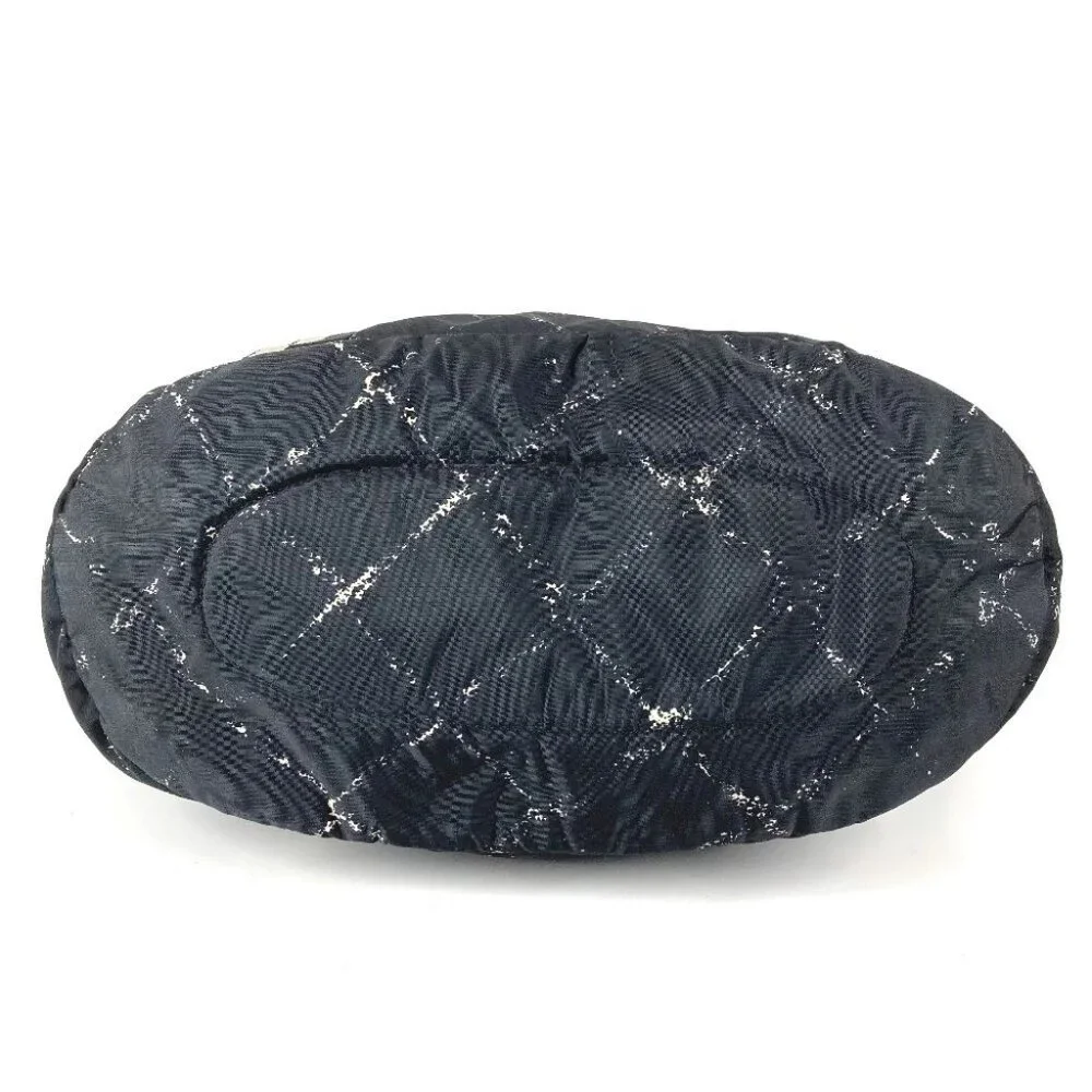 CHANEL Old travel line Pet Bag Bag Dog Doggie Shoulder Bag Nylon Black - Picture 6 of 14